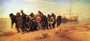 Ilya Repin Boat tracker Germany oil painting artist